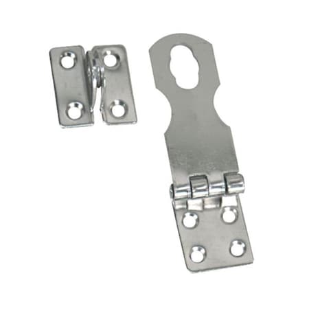 Newalthlete Swivel Safety Hasp - CP-Brass - 1in. x 3in. NE2927493